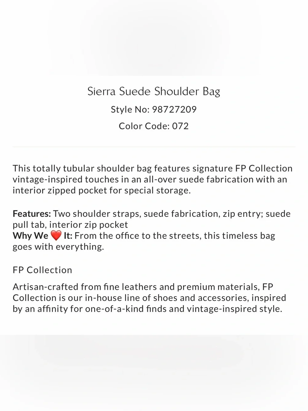 NWT free people sierra suede shoulder bag tote beige tan yellow